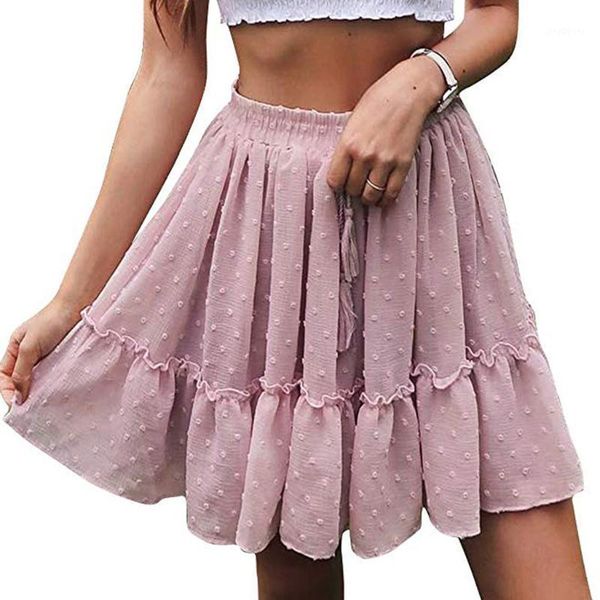women's high waist a line mini skirt pleated ruffle cute beach short skirt pink pleated bandage skirts for women1, Black
women's high waist a line mini skirt pleated ruffle cute beach short skirt pink pleated bandage skirts for women1, Black