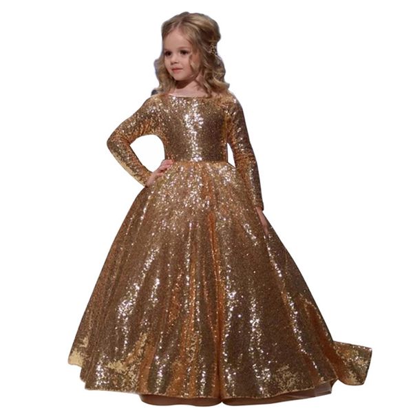 long sleeve little girls prom dress kids ball gowns easter holiday wedding birthday party gold toddler flower girl dresses, Red;yellow
long sleeve little girls prom dress kids ball gowns easter holiday wedding birthday party gold toddler flower girl dresses, Red;yellow