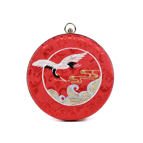 fashion chinese style round evening bags bird pattern embroidery clutches elegant shoulder bags female handbags pouch purse
fashion chinese style round evening bags bird pattern embroidery clutches elegant shoulder bags female handbags pouch purse