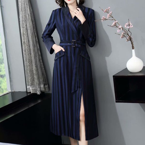 2021 new autumn decote v manga strip impression long sleeve double breasted thin temperament mid length dress 9lkr, Black;gray
2021 new autumn decote v manga strip impression long sleeve double breasted thin temperament mid length dress 9lkr, Black;gray