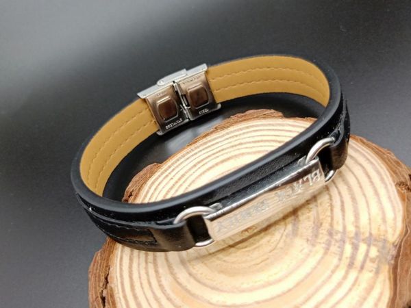 bracelet men's bracelet leather chaoren jewelry titanium steel multilayer leather rope wire factory direct sales, Golden;silver
bracelet men's bracelet leather chaoren jewelry titanium steel multilayer leather rope wire factory direct sales, Golden;silver