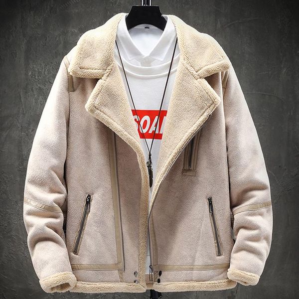 winter байкер mens shearling норки streewear большой и высокий mans искусственного меха кожа пальто шинель velvet одежда марка b754, Black
winter байкер mens shearling норки streewear большой и высокий mans искусственного меха кожа пальто шинель velvet одежда марка b754, Black