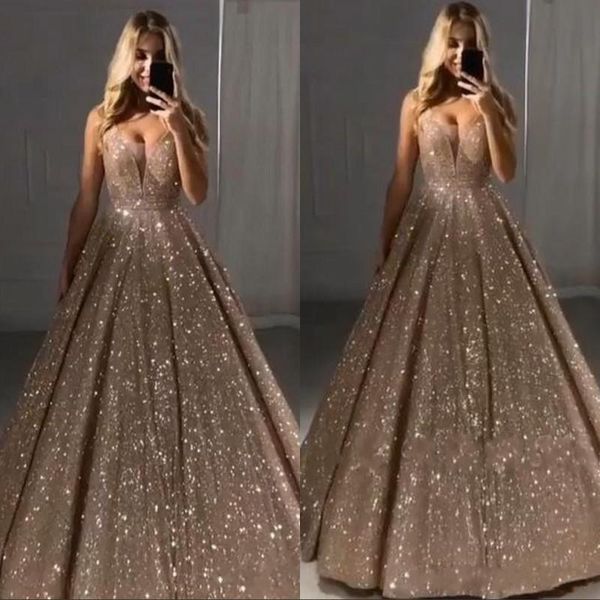 vintage sparkly sequins long prom evening dress 2020 sleeve v neck backless formal party gown pageant gowns, Black;pink
vintage sparkly sequins long prom evening dress 2020 sleeve v neck backless formal party gown pageant gowns, Black;pink