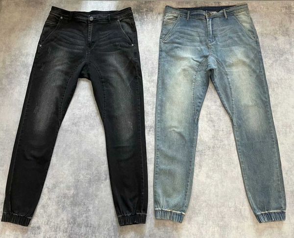 men's jeans 21ss ins manager same hip hop rapper basic vintage washed legged jeans, Blue
men's jeans 21ss ins manager same hip hop rapper basic vintage washed legged jeans, Blue