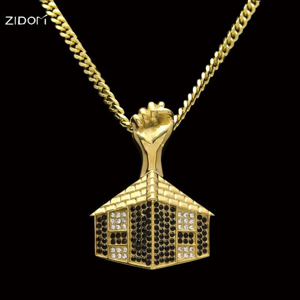 men hip hop style rhinestone fist shape pendant necklaces stainless steel gold color iced out necklace bling bling jewelry gifts, Silver
men hip hop style rhinestone fist shape pendant necklaces stainless steel gold color iced out necklace bling bling jewelry gifts, Silver