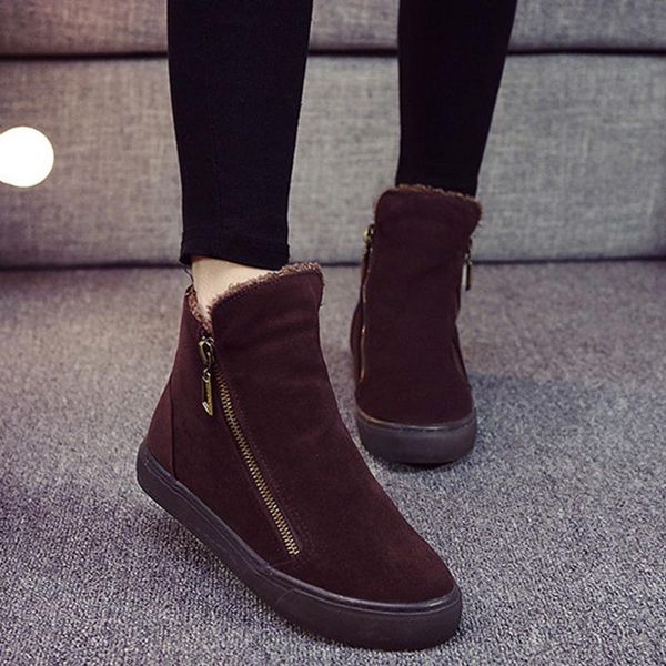women platform wedge sneakers fashion ankle boots leather slip on side zipper shoes 2020 autumn winter k2, Black
women platform wedge sneakers fashion ankle boots leather slip on side zipper shoes 2020 autumn winter k2, Black