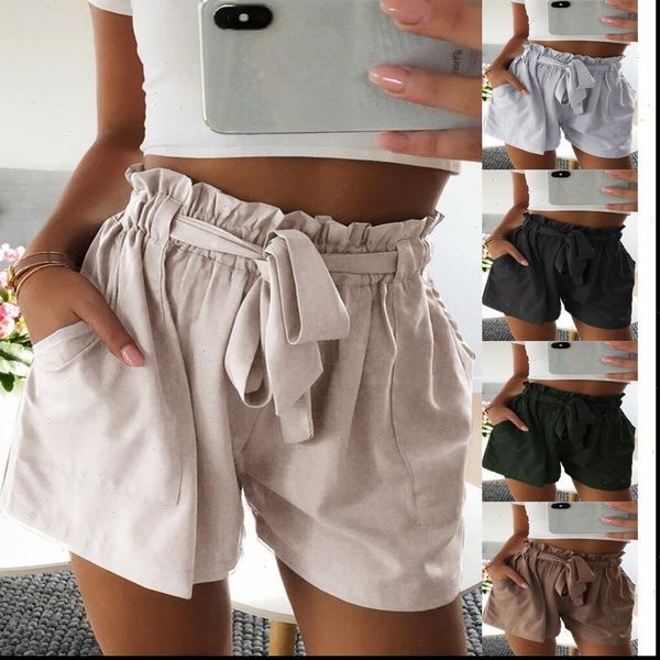 pure color women summer shorts 2021 loose casual drawstring waist short pants for womens cute shorts pants with belt plus size, White;black
pure color women summer shorts 2021 loose casual drawstring waist short pants for womens cute shorts pants with belt plus size, White;black