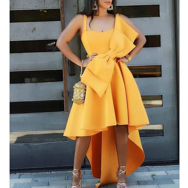 womens irregular yellow occassion dresses flare pleated party with bow tie celebrate ladies dated night dinner event dresses, Black;gray
womens irregular yellow occassion dresses flare pleated party with bow tie celebrate ladies dated night dinner event dresses, Black;gray