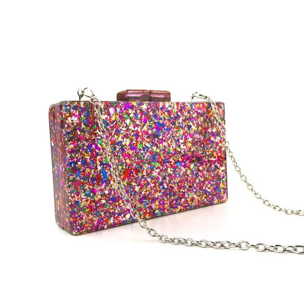 fashion women evening bag geometric stitching color clutch acrylic box party package handbags womens bags purse
fashion women evening bag geometric stitching color clutch acrylic box party package handbags womens bags purse