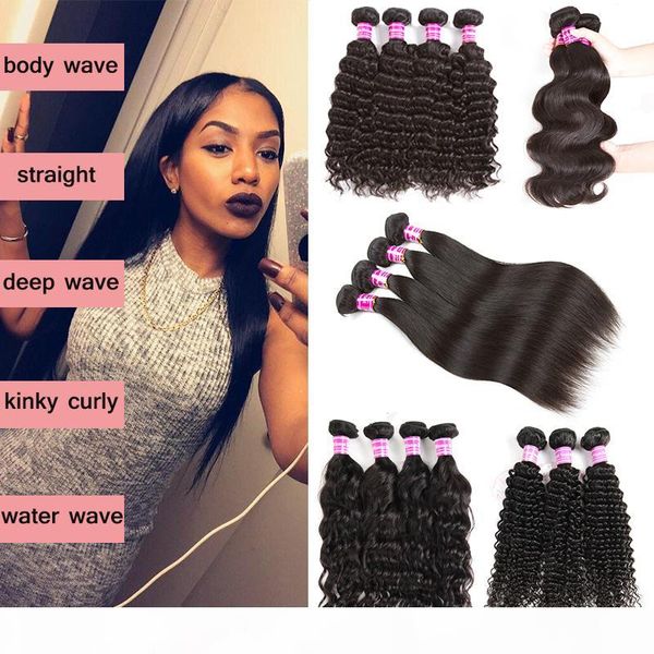 grade 8a brazilian virgin hair 3 bundles malaysian indian peruvian body deep water wave straight kinky curly human hair extensions 4 bundles, Black
grade 8a brazilian virgin hair 3 bundles malaysian indian peruvian body deep water wave straight kinky curly human hair extensions 4 bundles, Black
