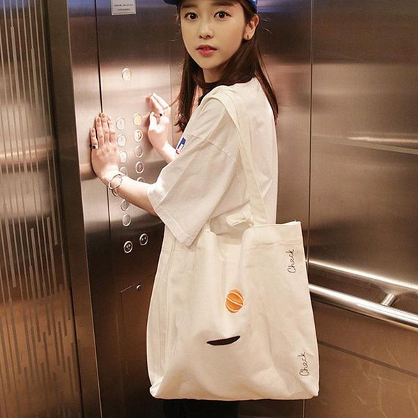 вышитые корейской моды harajuku холст сумка для женщин новый большой емкости tote покупки плечо сумка женский студент сумка
вышитые корейской моды harajuku холст сумка для женщин новый большой емкости tote покупки плечо сумка женский студент сумка