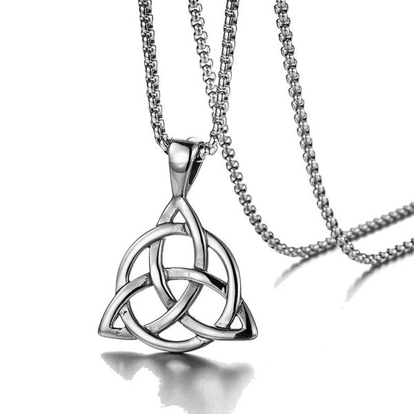 men's charm celtic dara knot necklace stainless steel men's irish pendant in gold tone anniversary, Silver
men's charm celtic dara knot necklace stainless steel men's irish pendant in gold tone anniversary, Silver