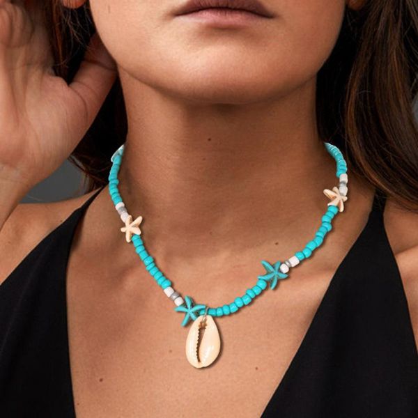 bohemia starfish acrylic beads natural sea shell pendant necklaces women ethnic vintage choker colar necklace jewelry yn1239, Golden;silver
bohemia starfish acrylic beads natural sea shell pendant necklaces women ethnic vintage choker colar necklace jewelry yn1239, Golden;silver