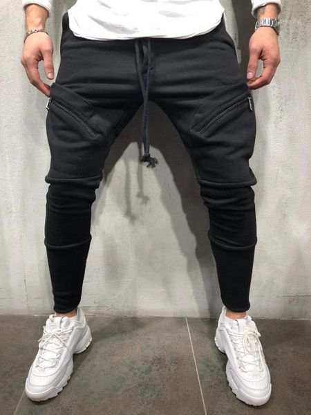 2020 autumn and winter men's casual sports zipper pocket jogging men's trousers pants clothing1, Black
2020 autumn and winter men's casual sports zipper pocket jogging men's trousers pants clothing1, Black