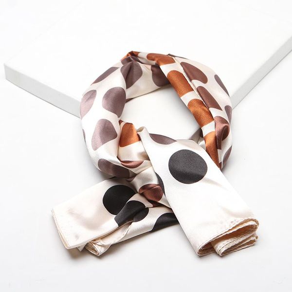 scarves europe and the united states retro storm point scarf elegant silk 90x90 headscarf printed ladies square, Blue;gray
scarves europe and the united states retro storm point scarf elegant silk 90x90 headscarf printed ladies square, Blue;gray