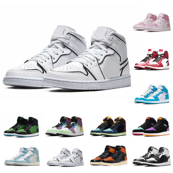 men women basketball shoes 1s high og 1 silver toe university digital pink triple white iridescent trim mens sneakers size 36-46
men women basketball shoes 1s high og 1 silver toe university digital pink triple white iridescent trim mens sneakers size 36-46