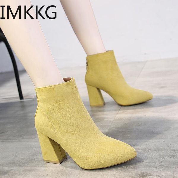 2020 yellow color ankle boots women shoes zipper high heel boots ankle women shoes women's jodhpur1, Black
2020 yellow color ankle boots women shoes zipper high heel boots ankle women shoes women's jodhpur1, Black