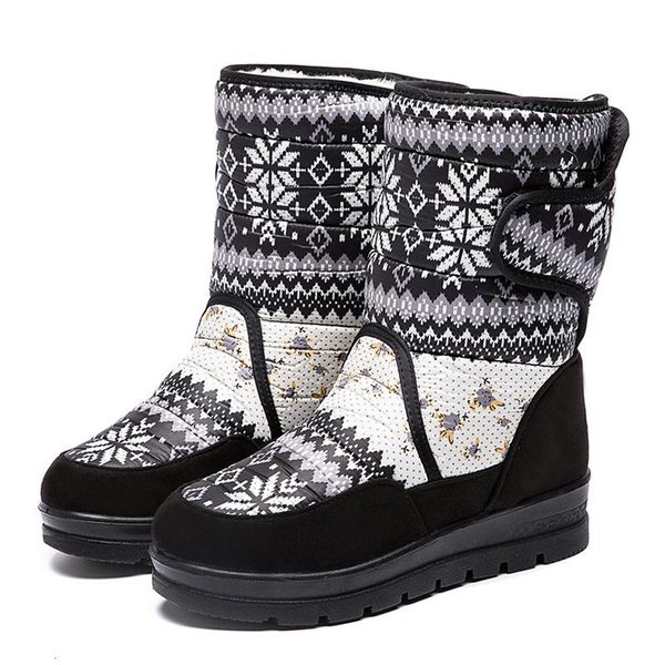 new snow boots plush warm mid-calf boots female winter women platform women shoes booties plus size 51 vogue, Black
new snow boots plush warm mid-calf boots female winter women platform women shoes booties plus size 51 vogue, Black