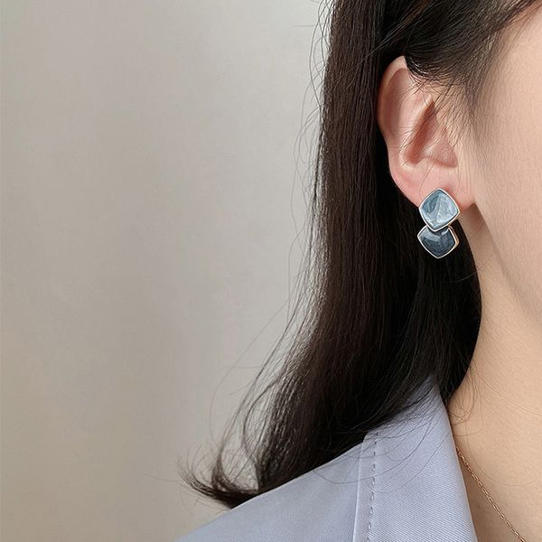 fashion 925 silver needle retro hong kong style haze blue stud earrings new fashion earrings internet celebrity personalized and simple earr, Golden
fashion 925 silver needle retro hong kong style haze blue stud earrings new fashion earrings internet celebrity personalized and simple earr, Golden