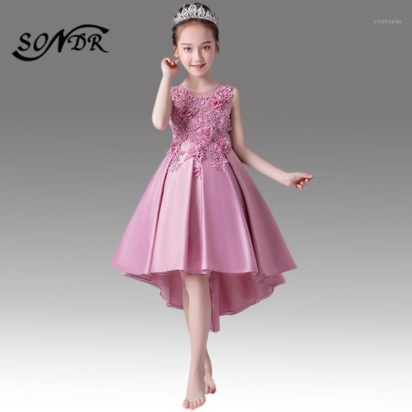 girl's dresses flower girl for weddings ht050 o-neck appliques beading bow dress high low length vestidos de noches para ninas1, Red;yellow
girl's dresses flower girl for weddings ht050 o-neck appliques beading bow dress high low length vestidos de noches para ninas1, Red;yellow