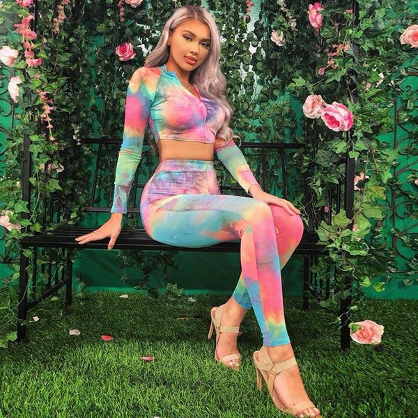 women's tracksuits test female set v-neck zipper skinny tie-dye printed long sleeve short tees high waist bodycon leggings casual sport, Gray
women's tracksuits test female set v-neck zipper skinny tie-dye printed long sleeve short tees high waist bodycon leggings casual sport, Gray