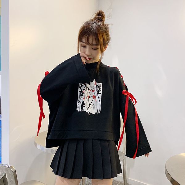 2021 new japanese harajuku anime style hoodie cute girls long sleeve fleece hoodies petal embroidery hooded coat sweatshirts pfx3, Black
2021 new japanese harajuku anime style hoodie cute girls long sleeve fleece hoodies petal embroidery hooded coat sweatshirts pfx3, Black