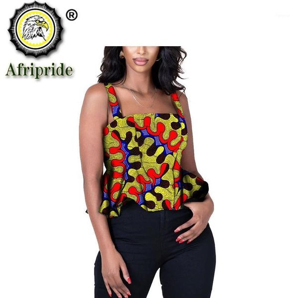 african clothing for women crop sleeveless blouse dashiki print shirt plus size wax cotton attire afripride s20240011, Black;brown
african clothing for women crop sleeveless blouse dashiki print shirt plus size wax cotton attire afripride s20240011, Black;brown