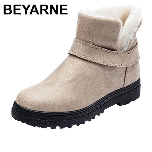 beyarne2020winter ankle boots women warm solid fashion platform snow ankle boots shoes woman flat with 4 colore772, Black
beyarne2020winter ankle boots women warm solid fashion platform snow ankle boots shoes woman flat with 4 colore772, Black