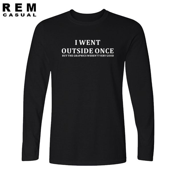 sport new style i went outside once but the graphics long sleeve t-shirt funny gaming gamer gift t shirt men casual
sport new style i went outside once but the graphics long sleeve t-shirt funny gaming gamer gift t shirt men casual