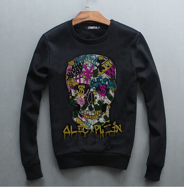 2021 new rhinestones sweatshirt hoodies men long sleeve casual black color round neck sports pullover laou
2021 new rhinestones sweatshirt hoodies men long sleeve casual black color round neck sports pullover laou