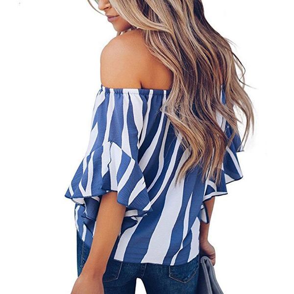 short tees middle sleeve apparel womens summer slash neck chiffon shirt fashion petal sleeve casual clothing, White
short tees middle sleeve apparel womens summer slash neck chiffon shirt fashion petal sleeve casual clothing, White