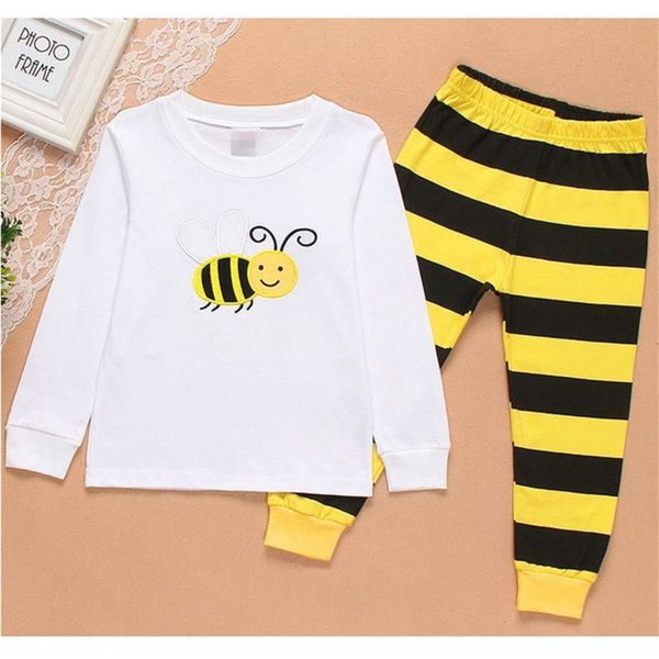 children's clothing boy's baby cartoon long sve bee household suit pajamas d02, Blue;red
children's clothing boy's baby cartoon long sve bee household suit pajamas d02, Blue;red