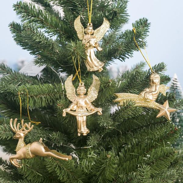 1 пакет рождественские украшения золотой акриловая xmas angel elk подвеска рождественская елка декор для дома декор новый год navidad
1 пакет рождественские украшения золотой акриловая xmas angel elk подвеска рождественская елка декор для дома декор новый год navidad