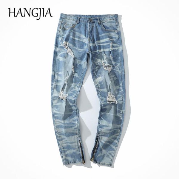 retro distressed slim fit jeans harajuku tie dye denim pant for men streetwear wash hole skinny jeans trousers men hip hop, Blue
retro distressed slim fit jeans harajuku tie dye denim pant for men streetwear wash hole skinny jeans trousers men hip hop, Blue