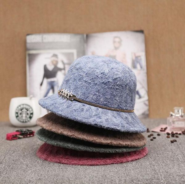 shopping fashion and elegant womens hat fedoras winter pure rabbit fur keep warm cap rivets decoration small fedoras caps bbybio, Black;white
shopping fashion and elegant womens hat fedoras winter pure rabbit fur keep warm cap rivets decoration small fedoras caps bbybio, Black;white