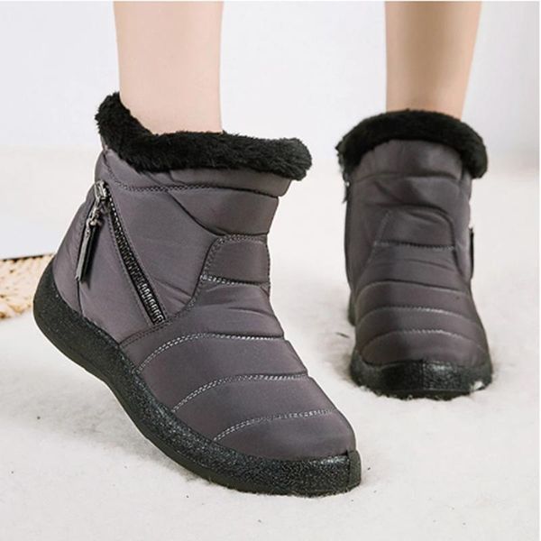 boots women 2021 waterproof snow warm fur female ankle for shoes winter zipper plus size 35-43, Black
boots women 2021 waterproof snow warm fur female ankle for shoes winter zipper plus size 35-43, Black