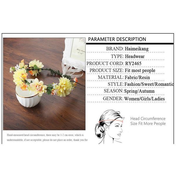 haimeikang handmade fabric flower crown bridal hair accessories prom flower garland for kids health flowe jllrqh
haimeikang handmade fabric flower crown bridal hair accessories prom flower garland for kids health flowe jllrqh