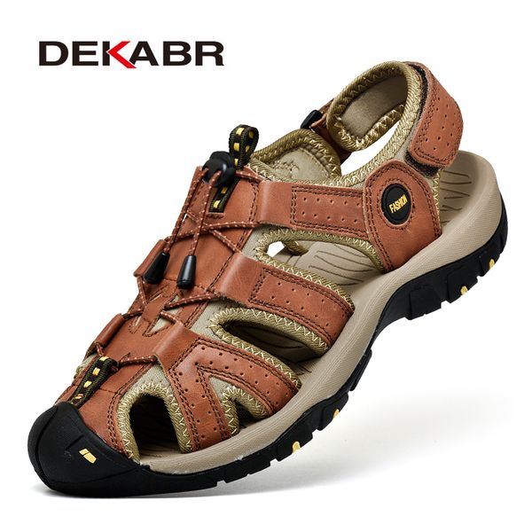 dekabr outdoor fashion men sandals summer men shoes casual shoes breathable beach sandals sapatos masculinos plus size 38-46 t200420, Black
dekabr outdoor fashion men sandals summer men shoes casual shoes breathable beach sandals sapatos masculinos plus size 38-46 t200420, Black