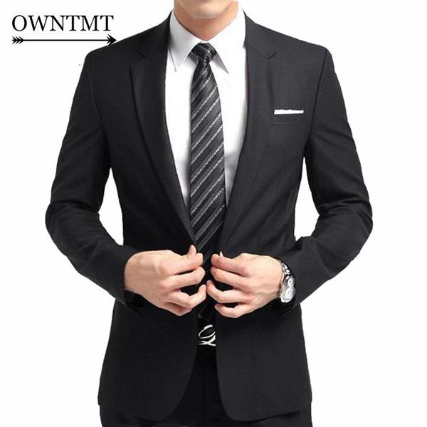 men's suits & blazers tuxedo brand fashion designer men suit mens slim fit jacket with pants formal business wedding bridegroom blazer, White;black
men's suits & blazers tuxedo brand fashion designer men suit mens slim fit jacket with pants formal business wedding bridegroom blazer, White;black