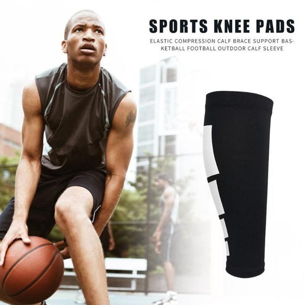 1pc calf sleeve solid color classic delicate elastic compression sleeve basketball football calf support, Black;gray 
1pc calf sleeve solid color classic delicate elastic compression sleeve basketball football calf support, Black;gray