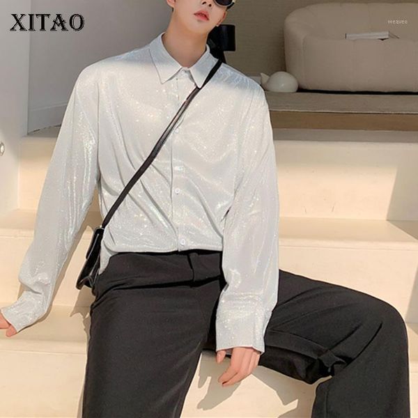 xitao single breast blouse fashion new full sleeve 2020 spring pleated minority casual style loose plus size shirt xj43171, White
xitao single breast blouse fashion new full sleeve 2020 spring pleated minority casual style loose plus size shirt xj43171, White