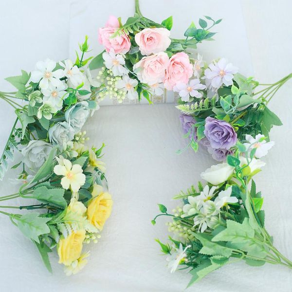 decorative flowers & wreaths european style flower pot set vase table setting decoration indoor artificial rose home potted
decorative flowers & wreaths european style flower pot set vase table setting decoration indoor artificial rose home potted