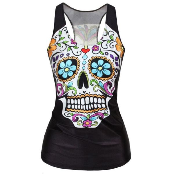 new fashion punk girl slim tank harajuku women 3d vest cool woman vests skull print camisole, White
new fashion punk girl slim tank harajuku women 3d vest cool woman vests skull print camisole, White