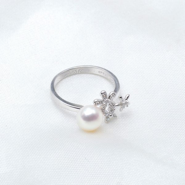 ashiqi genuine 925 sterling silver wedding ring natural freshwater pearl flower jewelry for women y200321, Slivery;golden
ashiqi genuine 925 sterling silver wedding ring natural freshwater pearl flower jewelry for women y200321, Slivery;golden