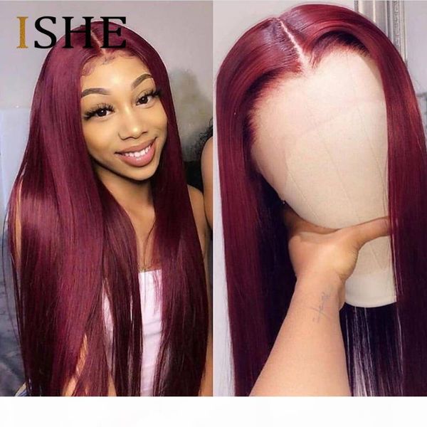 burgundy 99j t part hd lace front human hair wigs with baby hair straight pre plucked hairline wig brazilian remy wigs 150%, Black;brown
burgundy 99j t part hd lace front human hair wigs with baby hair straight pre plucked hairline wig brazilian remy wigs 150%, Black;brown
