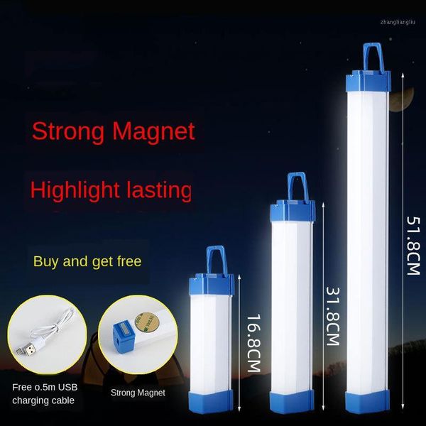 portable lanterns led rechargeable night market stall lighting mobile charging household power outage emergency light magnet tube1
portable lanterns led rechargeable night market stall lighting mobile charging household power outage emergency light magnet tube1