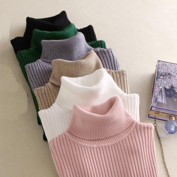2021 new winter autumn turtleneck sweater women chic long sleeve knitted pullover skinny elastic soft sweater pull femme sweter, White;black
2021 new winter autumn turtleneck sweater women chic long sleeve knitted pullover skinny elastic soft sweater pull femme sweter, White;black