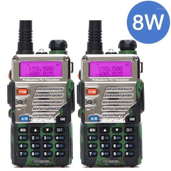 2pcs baofeng uv-5re 8watts 8w walkie talkie dual band uv5re two-way radio handheld 10km long range ham radioup upgraded of uv-5r1
2pcs baofeng uv-5re 8watts 8w walkie talkie dual band uv5re two-way radio handheld 10km long range ham radioup upgraded of uv-5r1