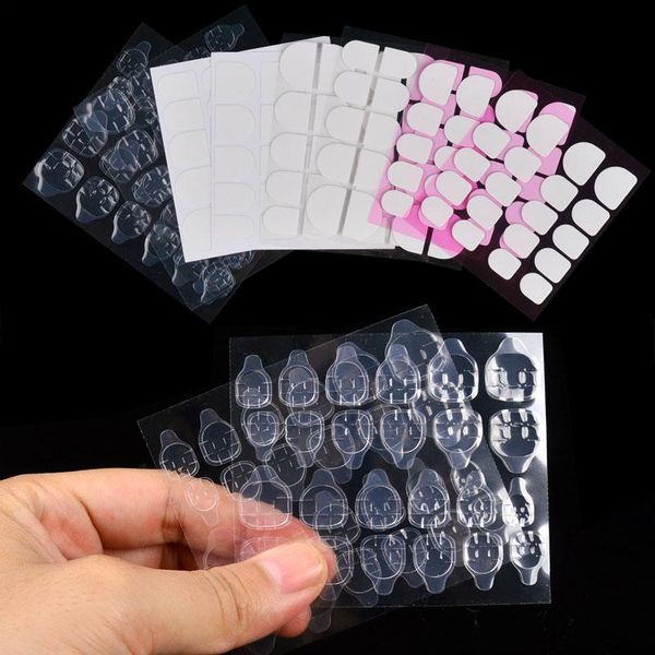 wuf nail double-side glue sticker transparent flexible 20pcs fake nail tips adhesive glue, Black
wuf nail double-side glue sticker transparent flexible 20pcs fake nail tips adhesive glue, Black
