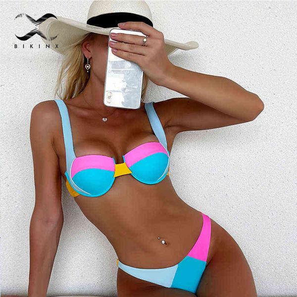 patchwork bikini set underwired push up swimsuit women high cut bathing suit brazilian swimwear female beach wear biquini, White;black
patchwork bikini set underwired push up swimsuit women high cut bathing suit brazilian swimwear female beach wear biquini, White;black